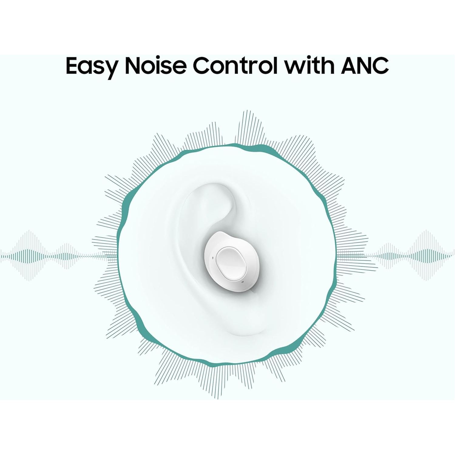Buy Universal Electronics Limited,Samsung Galaxy Buds FE Wireless Earbuds, Active Noise Cancelling, Comfort Fit, White, 2 Year Manufacturer Extended Warranty (UK Version) - Gadcet UK | UK | London | Scotland | Wales| Near Me | Cheap | Pay In 3 | Headphones & Headsets